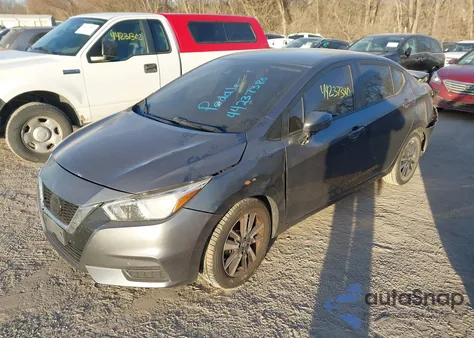 2021 Nissan Versa Sv Xtronic Cvt из США, поврежденный, VIN 3N1CN8EV4ML855247